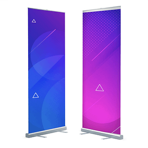 Pull Up Banners 13oz Matte Vinyl Blackbase (31.5 x 78.75)